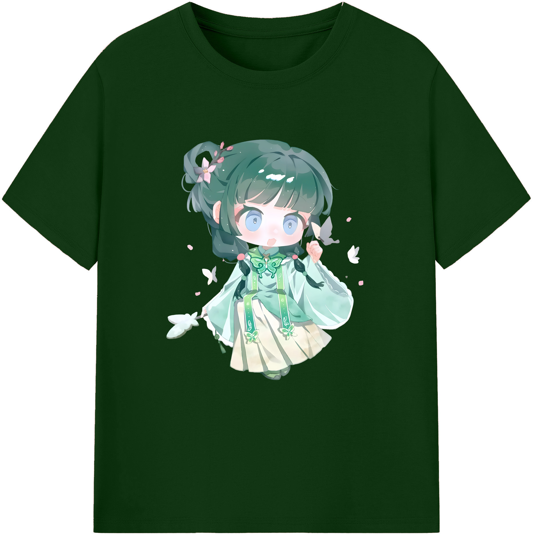 （画像用） 薬屋のひとりごと The Apothecary Diaries 綿100％半袖Tシャツ（フロントプリント）